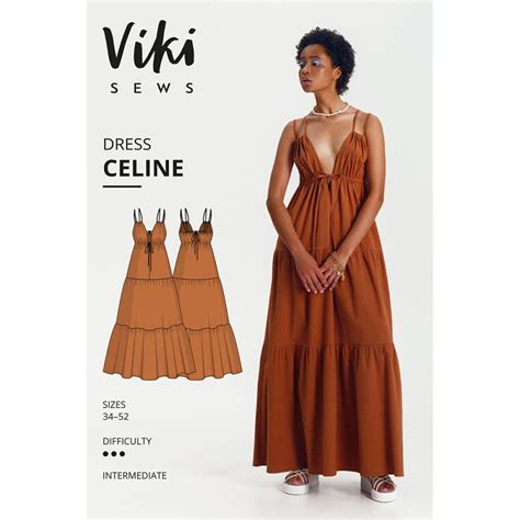 celine brown dress|celine dress pattern.